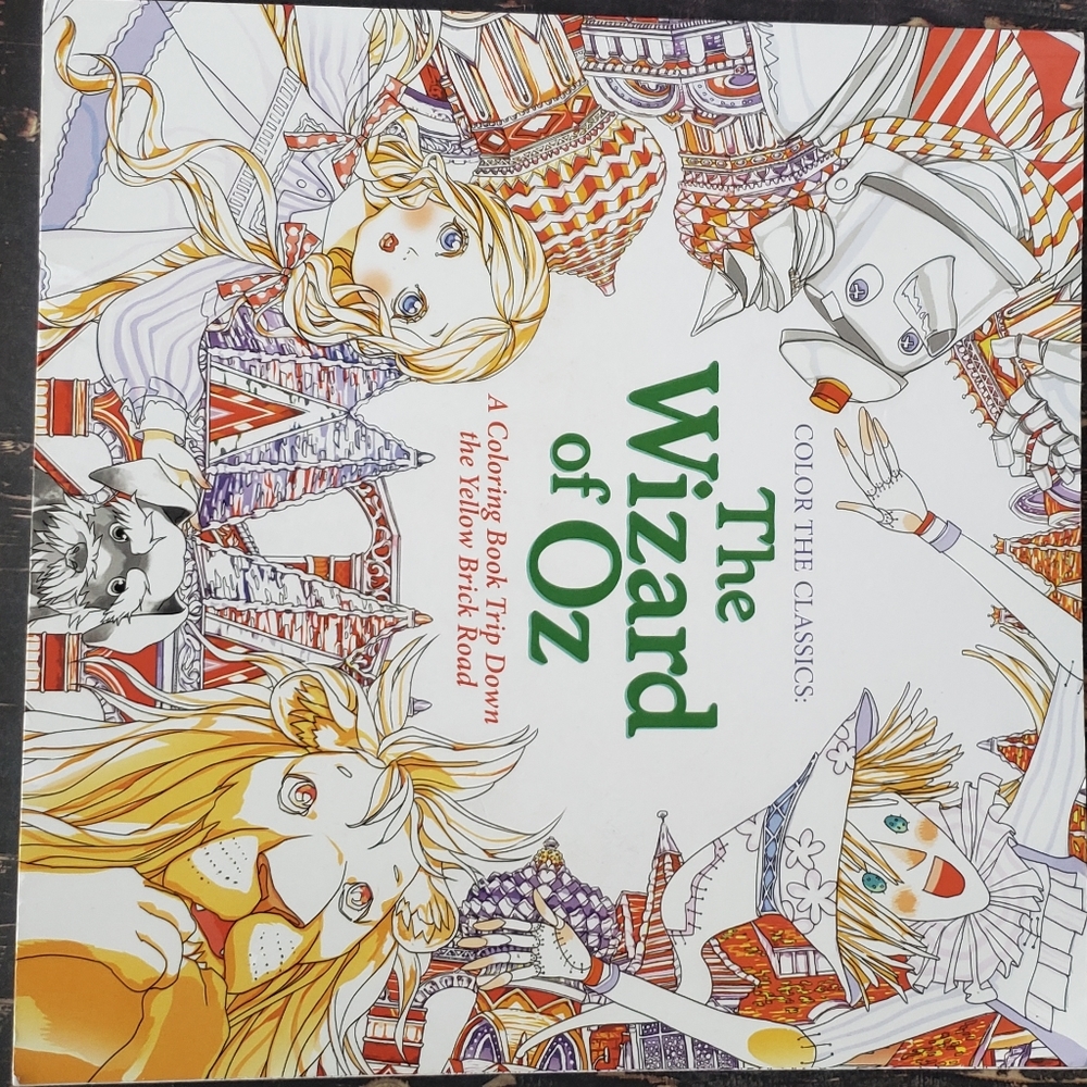 Wizard of Oz New Adult coloring book